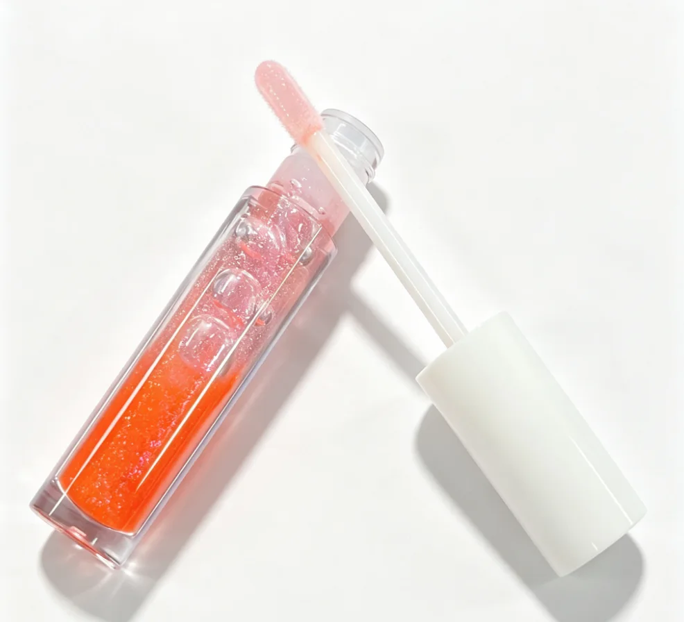 Vegan Liquid Lip Gloss with Shimmer Glitter-Private Label Mineral Makeup